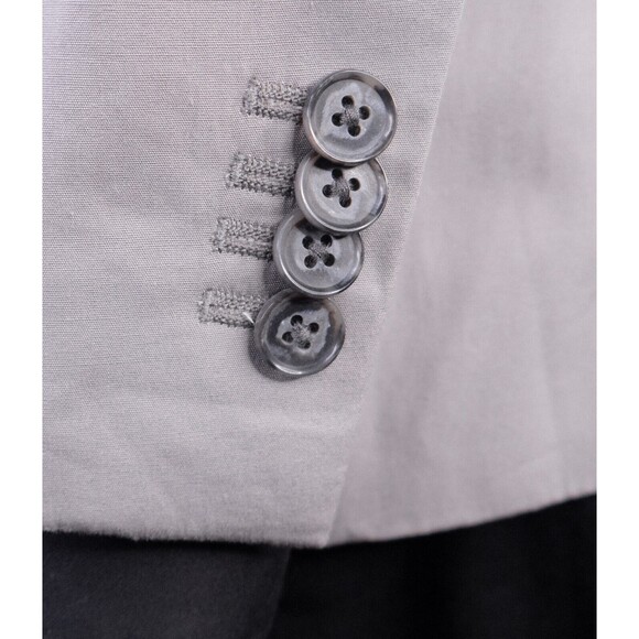 Club Monaco New York Grant Fit Cotton Sport Coat Jacket Blazer Beige Sz 36R EUC - Picture 6 of 13